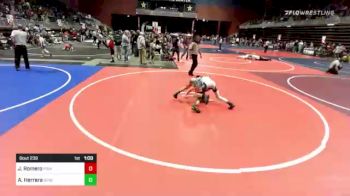 102 lbs Semifinal - Jordan Romero, Pirates Wrestling vs Antonio Herrera, Generals