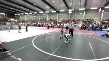 61 lbs Final - Bentley Newman, Illinois Valley Youth Wrestling vs Isaiah Lucio, Gladiator Wrestling Club