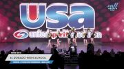 El Dorado High School - JV Song/Pom Intermediate -- Small (5-9) [2023 JV Song/Pom Intermediate -- Small (5-9) Day 2] 2023 USA Spirit & Junior Nationals/Collegiate Championships