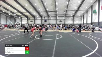 109 lbs Quarterfinal - Jakayla Cruz, Victory Wrestling-Central WA vs Emily Finley, Big Cat Wrestling