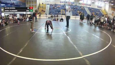 126 lbs Round 6 (8 Team) - Ajani Flanders, Alpha Dogs vs Jacob Rivera, Westside Wrestling