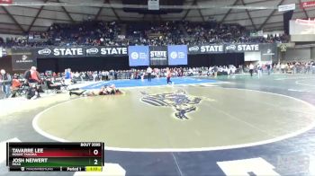 3A 132 lbs Quarterfinal - Josh Neiwert, Mead vs Tavarre Lee, Mount Tahoma