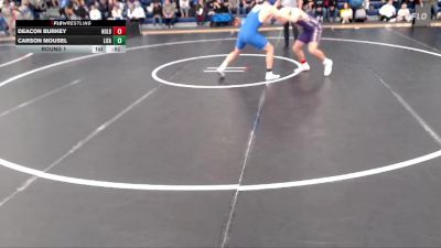 164-170 lbs Round 1 - Carson Mousel, Lincoln East vs Deacon Burkey, Holdrege