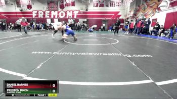 215 lbs Cons. Round 4 - Daniel Barnes, Clovis vs Preston Dixon, Junipero Serra