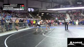110 lbs Champ. Round 1 - Esteban Aranguiz Jr., SC Punisher vs Elias Holcomb, Liberal WC
