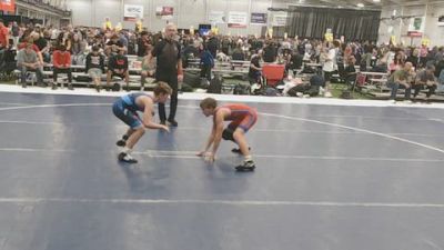 100 lbs Cons. Sub-rd Of 32 - Hoyt Shaw, Jackson vs Colt Roeder, Young Guns