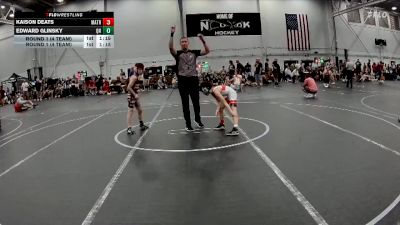 72 lbs Round 1 (4 Team) - Edward Glinsky, Quaker Nation vs Kaison Deats, Mat Assassins Red