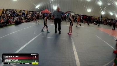 60 lbs Round 5 (6 Team) - Kinkade Sluka, WEG3 vs Boone Taylor, Michigan Gold Pitbulls