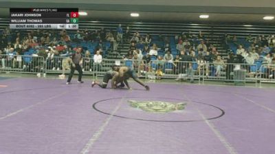 285 lbs Consi Of 32 #2 - Jakari Johnson, FL vs William Thomas, GA