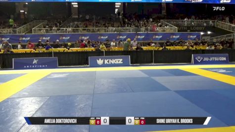 Amelia Doktorovich vs Shine Uriyah K. Brooks 2026 Pan Kids Jiu-Jitsu IBJJF Championship
