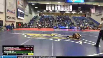 165 lbs Cons. Round 2 - Augustine Garcia, CA State University Bakersfield vs Jed Campos, Cal Poly-Unattached