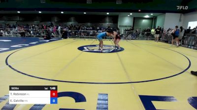 160 lbs Round Of 16 - Teegan Robinson, AL vs Esperanza Calvillo, MN