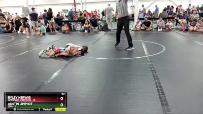 60 lbs Round 4 (6 Team) - Ryley Herwig, Warhawks Wrestling vs Austin Jimpikit, SEPA