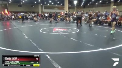 144 lbs Round 1 (6 Team) - Nate Williams, Alabama Takedown vs Brady Hicks, Mississippi Mayhem