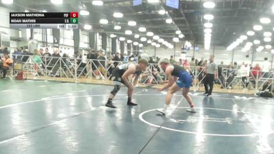 220 lbs Rr Rnd 1 - Jaxson Mathenia, PSF Wrestling Academy - HSB vs Noah Mathis, E.D.I.T.H - HSB