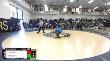 285 lbs Champ. Round 2 - Christopher Margis, Temescal Canyon vs Salvador Almazan, Central Valley