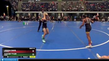 80 lbs Quarterfinal - Karver Tyler, NEIWC vs Joshua Davis, DC Elite