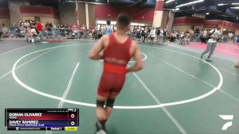 145 lbs Champ. Round 2 - Dorian Olivarez, Texas vs Davey Ramirez, Texas Style Wrestling Club