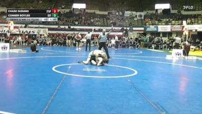 132 lbs Semis & Wb (16 Team) - Chase Sudano, St. Augustine Prep vs Conner Boyles, Skyline