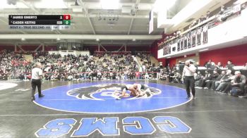 True Second 165 lbs 1st Place Match - Caden Keith2, Heritage (Brentwood) vs James Emery2, James Logan