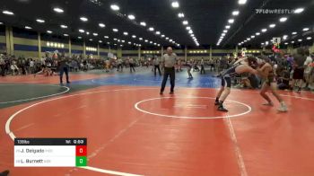 Match - Justin Delgado, Piedra Vista vs Levi Burnett, Nor Cal Wrestling Academy