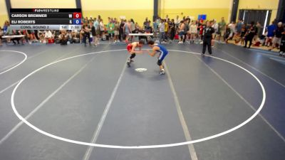 165 lbs Cons. Round 2 - Carson Bremmer, WI vs Eli Roberts, IL