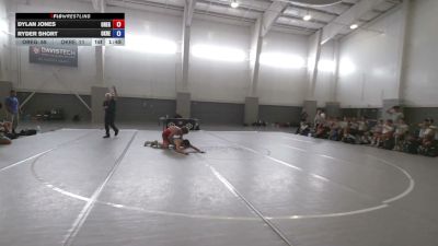 157 lbs Dylan Jones, Oregon vs Ryder Short, Oklahoma Red