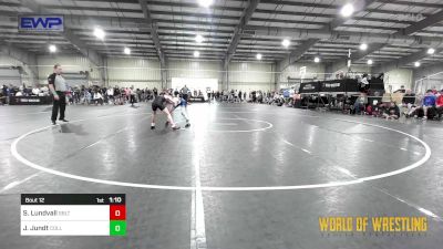 83 lbs Round Of 32 - Shay Lundvall, Sebolt Wrestling Academy vs Jaxon Jundt, Collum Trained