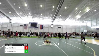 88 lbs 2nd Place - Bentley Lenhard, Shootbox WC vs Frank Motes Jr, Gold Rush Wrestling