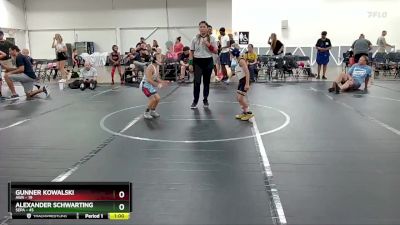 48 lbs 5th Place Match - Gunner Kowalski, AWA vs Alexander Schwarting, SEPA