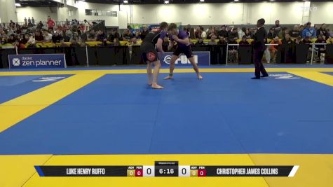Christopher James Collins vs Luke Henry Ruffo 2025 World IBJJF Jiu-Jitsu No-Gi Championship