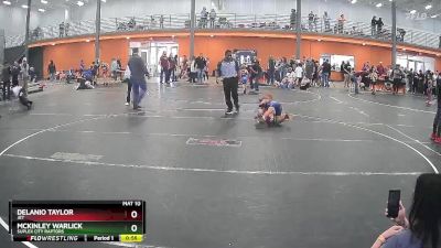 75 lbs 2nd Place Match - Delanio Taylor, JET vs Mckinley Warlick, Suplex City Raptors