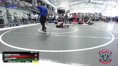 68 lbs Quarterfinal - Kamden Gallus, Pursuit vs Otto Banda, Brawlers