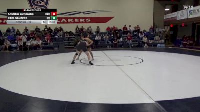 141 lbs Cons. Semi - Cael Sanders, Umpqua Community College vs Andrew Gonzales, Colorado Northwestern CC