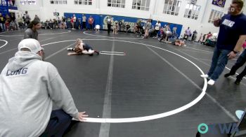 49 lbs Consolation - Jaidee Ledford, El Reno Wrestling Club vs Rhea Long, Kingfisher YellowJackets