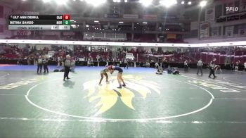 120 lbs Cons. Round 4 - Lily Ann DeMill, Caldwell vs Betina Sango, Mountain View