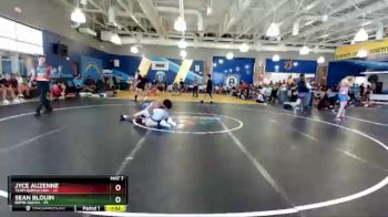 152 lbs Placement (16 Team) - Jyce Auzenne, Team Barracuda vs Sean Blouin, Bomb Squad