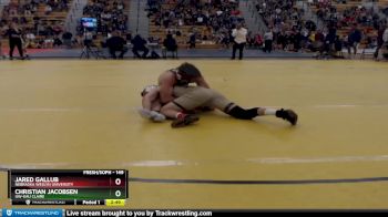 149 lbs Champ. Round 1 - Jared Gallub, Nebraska Weslyn University vs Christian Jacobsen, UW-Eau Claire