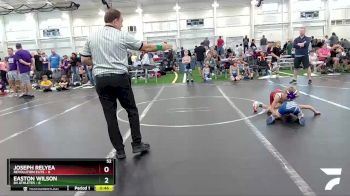 52 lbs Round 5 (6 Team) - Joseph Relyea, Revolution Elite vs Easton Wilson, 84 Athletes