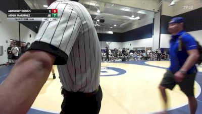 146 lbs Quarterfinal - Anthony Russo, YL vs Aiden Martinez, Arete