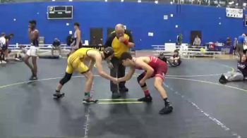 125 lbs Finals (8 Team) - Luke Grindstaff, American Gladiators vs Parker Leiter, Revival Evil Empire