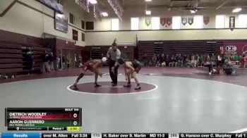 106 lbs Round 2 - Aaron Guerrero, Des Moines Lincoln vs Dietrich Woodley, Clarion-Goldfield-Dows