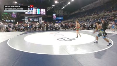 113 lbs Cons. Rd Of 64 - Brodie Henderson, California vs Giovani Panfilo-Ortiz, Washington