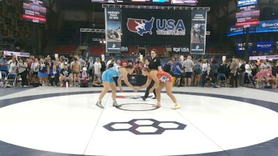 170 lbs Cons. Sub-rd Of 16 - Adelaide Holderman, Michigan vs Anastasia Simon, Iowa
