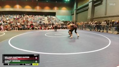 175 lbs Cons. Round 5 - William Martinez Guiterrez, Centennial (Corona) vs Harley Denison, Fernley