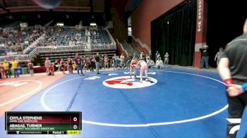 143 lbs 1st Place Match - Chyla Stephens, Camel Kids Wrestling vs Abagail Turner, Southwest Wolverines Wrestling