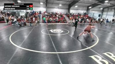 126-129 lbs Round 1 - Gideon Boyd, Lingle-Ft. Laramie/Southeast vs Antonio Grooman, Laramie