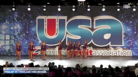 Finalist #1 - Highland High School [2026 JV Jazz (Song/Pom) Advanced Day 5] 2026 USA Spirit Nationals & Collegiate Championships