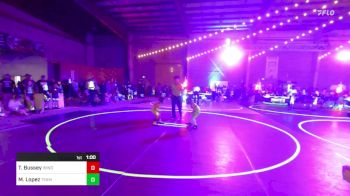 43 lbs Round Of 16 - Tripp Bussey, Windy City WC vs Michael Lopez, Team Garcia WC