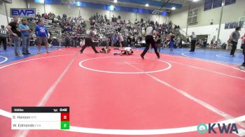 100 lbs Rr Rnd 3 - Sam Hanson, Miami Takedown Club vs Wyatt Edmonds, Caney Valley Wrestling